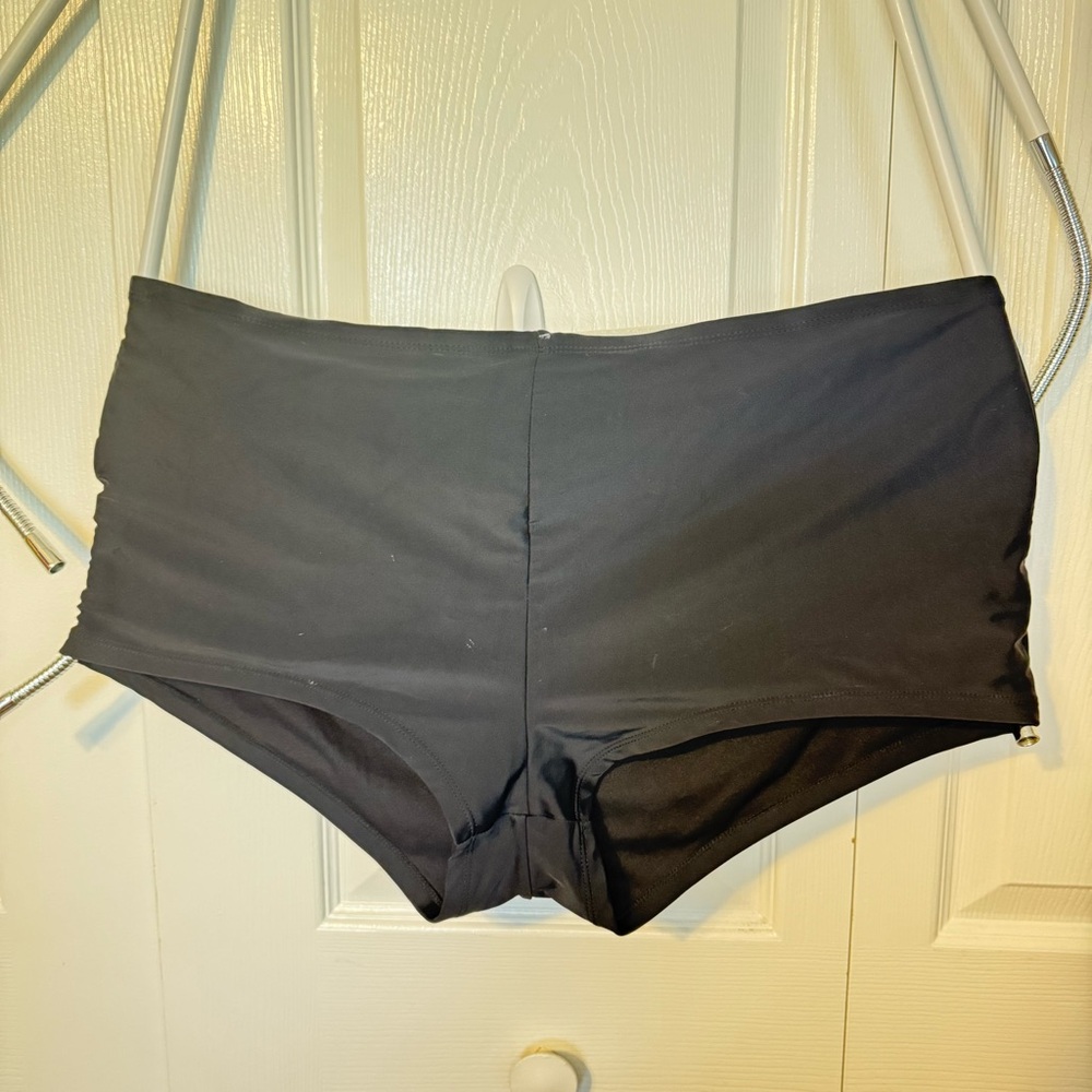 Catalina Black Swim Bottoms in size 2x